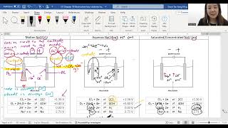 A2 Electrolysis using molten aqueous and concentrated solutions 9701 Cambridge A Level Chemistry [upl. by Prentice559]