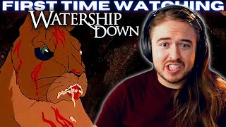 MOST SHOCKING CARTOON Watership Down 1978 Reaction Commentary FIRST TIME WATCHING [upl. by Randie]