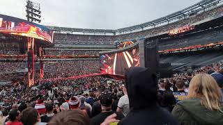 WRESTLEMANIA 35 Opening Pyro [upl. by Ilwain229]