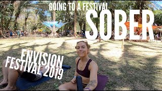 Going to a music festival SOBER  Envision Festival miniVlog [upl. by Morice365]