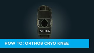 How To Ortho8 Cryo Knee Brace [upl. by Naivatco]