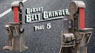 Go Kart Belt Grinder Part 5  Shifter Lifter Belt Tracker Fender VFD [upl. by Anits352]