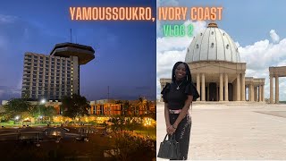 Visiting Yamoussoukro  en Côte d’ Ivoire  Ivory Coasts Abandoned Capital Worlds Largest Church [upl. by Anitaf39]