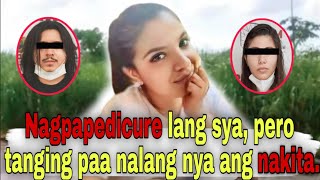 Nagpapedicure lang syapero tanging paa nalang nya ang nakita  Tagalog True Crime Stories [upl. by Yllrebmik]