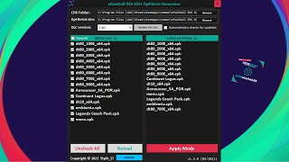 PES 2021 How to Install DP File List Generator [upl. by Irene]