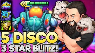 3 Star Blitzcrank  Disco Funky Fun  TFT Remix Rumble  Teamfight Tactics [upl. by Tull]