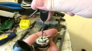 Trailer Hitch Lock Picked open [upl. by Vtarj13]