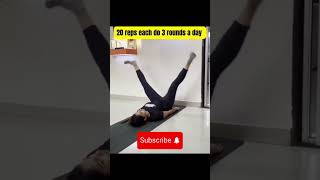 🦵 🔥 Do These Exercises Every Day If You Want to Have Beautiful and Slim Legs legsworkout [upl. by Anurb]