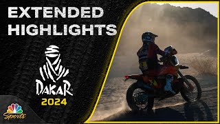 Stage 12  2024 Dakar Rally  EXTENDED HIGHLIGHTS  11924  Motorsports on NBC [upl. by Redwine662]