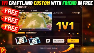 1v1 craftland custom with friend in free  craftland 1v1 custom unlimited ammo map code [upl. by Yatzeck]