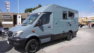 4x4 Mercedes Sprinter motorhome from Woelcke Germany [upl. by Oilime515]