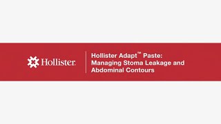 Hollister Adapt™ Paste Managing Stoma Leakage and Abdominal Contours [upl. by Nednil]