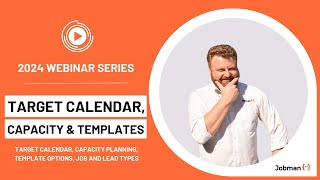 110  Target Calendar Capacity Planning amp Templates [upl. by Judas47]