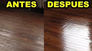 Limpiar muebles de madera con vinagre también para parquet cocina suelo puertas etc [upl. by Vogele]