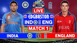 India Champions v England Champions Live  IND vs ENG Live Scores amp Commentary  WCL 2024 Live Match [upl. by Ethban345]