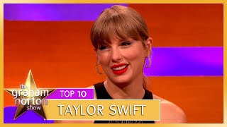 Taylor Swift Gives The Fans What They Want  Top 10 Taylor Swift Moments  The Graham Norton Show [upl. by Lopez321]