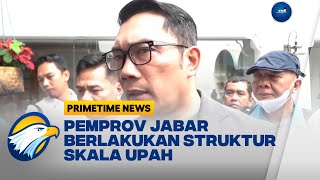 Pemprov Jabar Berlakukan Struktur Skala Upah [upl. by Areem]