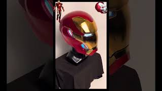 New iron man mark helmet wearable multipiece helmet intelligent helmet Remote Voice control [upl. by Rich887]