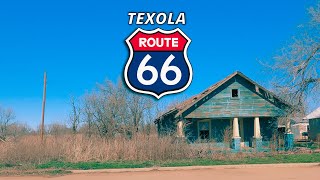 A FORGOTTEN TOWN ON ROUTE 66  TEXOLA [upl. by Salangi69]