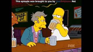 The Simpsons  Principal Skinner gets cold feet [upl. by Rice]