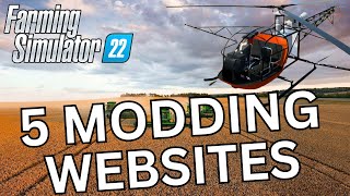 5 BEST Websites for Farming Simulator 22 MODS [upl. by Aluap]