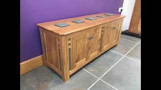 Wooden oak Sideboard Project [upl. by Dang]