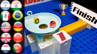 Marble Elimination Race Mini Tournament  Marble Games [upl. by Childs695]