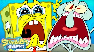 SpongeBob FREAKING OUT For 51 Minutes Straight 🤯  SpongeBobOfficial [upl. by Richy]