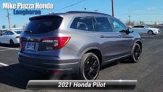 Certified 2021 Honda Pilot Special Edition Langhorne PA BP11240 [upl. by Hamal498]