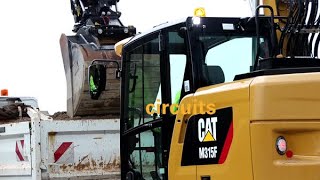 Cat® TiltRotator demo with the Cat Wheeled Excavator TiltRotatorReady package [upl. by Kaycee]