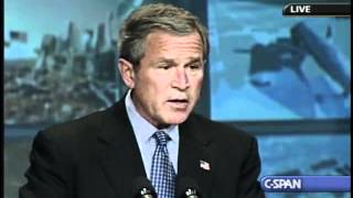 George W Bush Announces Vision for Space Exploration January 14 2004 [upl. by Porcia]