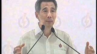 PAPs PM Lee Hsien Loong lunchtime rally May 3 Part 1 [upl. by Tnahsin]