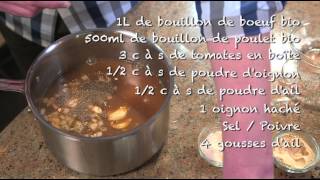 Antoine au quotidien  Capsule 11  Sauce brune maison pour poutine [upl. by Mureil]