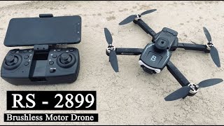 Best Brushless Motor Drone With HD Camera obstacle avoidance Foldable Quadcopter Drone WIFI FPV [upl. by Carree77]