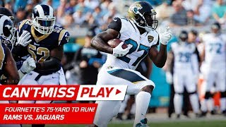 Leonard Fournettes LightningFast 75Yd TD Run  CantMiss Play  NFL Wk 6 Highlights [upl. by Isewk]