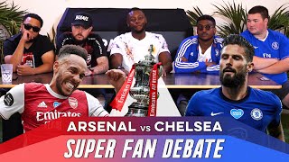 Super Fan Debate Ft DT Troopz Ian amp Lewis  Arsenal vs Chelsea FA Cup Special [upl. by Hanako]