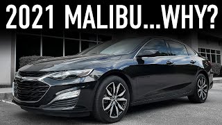 2021 Chevy Malibu RS ReviewWould You Buy It [upl. by Yesdnil]