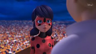 Miraculous Ladybug  Cat Noir Reveals His Secret Identity To Ladybug Indonesian [upl. by Yewed]