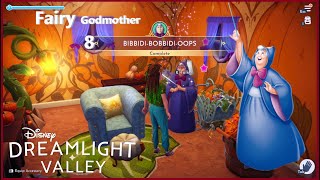 Gameplay🌈🏰Disney Dreamlight Valley BIBBIDI BOBBIDI OOPS 🧚‍♀️🎍Fairy Godmother Quest [upl. by Berny]