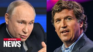 Tucker Carlson interviews Russian president Vladimir Putin [upl. by Eenobe547]