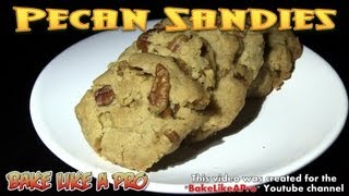 Easy Pecan Sandies Cookies Recipe [upl. by Premer]