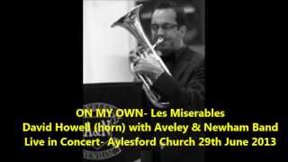 Tenor Horn Solo On My Own David Howell with Aveley amp Newham Band [upl. by Nithsa]