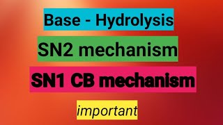 Base Hydrolysis in Octahedral complex in hindi easy way 👍 for MSc Students  important question [upl. by Adelice]