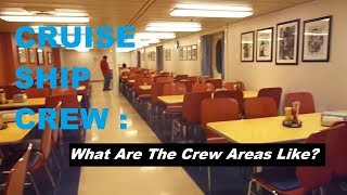 Where Does The Crew Live On A Cruise Ship [upl. by Ylrebmyk775]