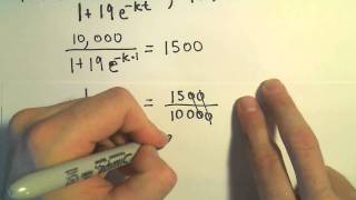 The Logistic Equation and Models for Population  Example 1 part 1 [upl. by Ralli931]