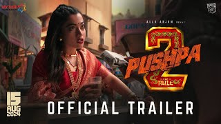 Pushpa 2 The Rule New Trailer HINDI 2024  Allu Arjun  Rashmika  Sukumar  mythri movie makers [upl. by Yruoc]