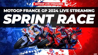 LIVE Sprint Race MotoGP Le Mans Frace GP 2024 On Board Footage  Live Data Streaming MotoGP Today [upl. by Llenad]