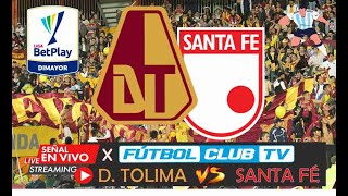 TOLIMA VS SANTA FE EN VIVO envivo FECHA 17 LIGA BETPLAY II 2023 livestream ligabetplay [upl. by Aenat]