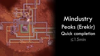 How to complete Peaks quickly  Mindustry V7 [upl. by Schick]