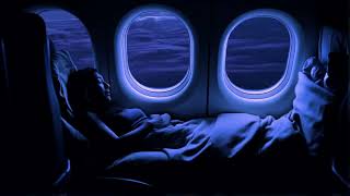 Airplane White Noise  Relaxing Ambience for Stress Relief [upl. by Ahsinnor969]